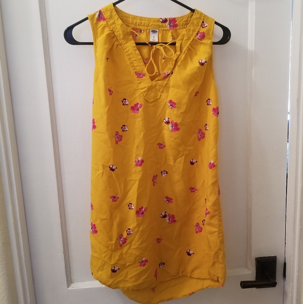 Floral V-Neck Sun Dress